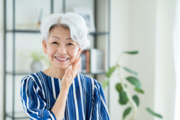 シニア女性のビューティ